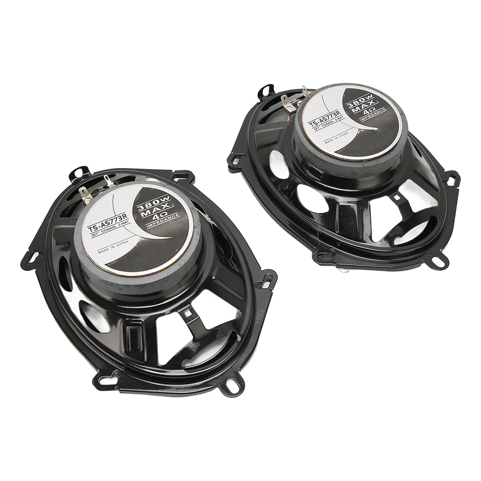 Amazon.co.jp: 車のスピーカー、2個の同軸車のスピーカー、5x7インチ